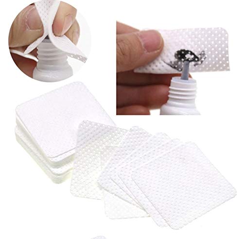 The Lash Co. Lash Glue Rescue Kit (200 lint free wipes, nozzle cap replacement + glue pins!)