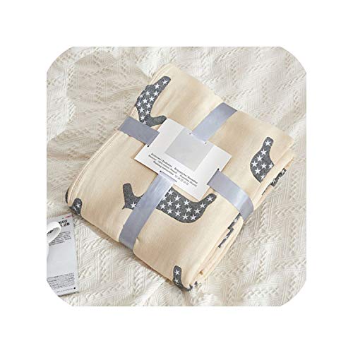 7cm Store Toalla algodón Gasa Muselina Manta Suave