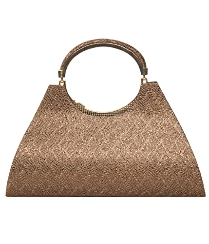 ADISA Women Girls Clutch Bag Purse Handbag Wedding Bridal - Image 5