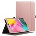 Produktbild ZtotopCase Hülle für Samsung Galaxy Tab A 10,1 2019, für Modell SM-T510/SM-T515, Premium Leder Geschäftshülle mit Ständer, Kartensteckplatz und Mehrfachwinkel,Roségold