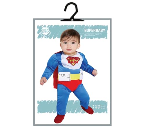 Costume Super Bébé ensemble trois pièces pour soirées déguisées