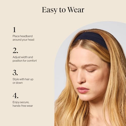Kitsch Headbands for Women Non Slip - Garden Bouquet, 3pcs | Running Headbands for Girls, Ideal for Working Out, Yoga, Gym, or Lounging – Stretchy Head Bands – Fashion Hair Accessories - image 6
