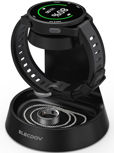 Support de recharge pour Garmin montre connectée avec dock de charge et organisateur Forerunner