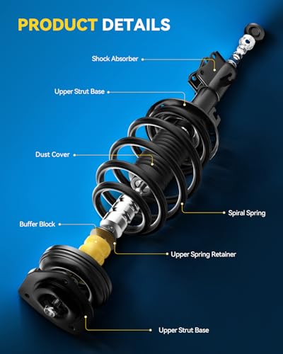 image for PHILTOP Front Struts Shock Absorber Fit For Sentra 2007 2008 2009 2010