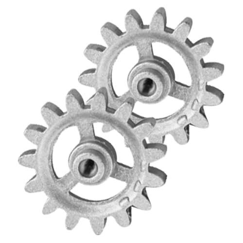 PRETYZOOM 2Pcs Metal Grill Gear Replacement for Electric Rotisserie Rotary Frame Accessories for Automatic Barbecue Easy Installation Smooth Finish Compatible with Various Grills