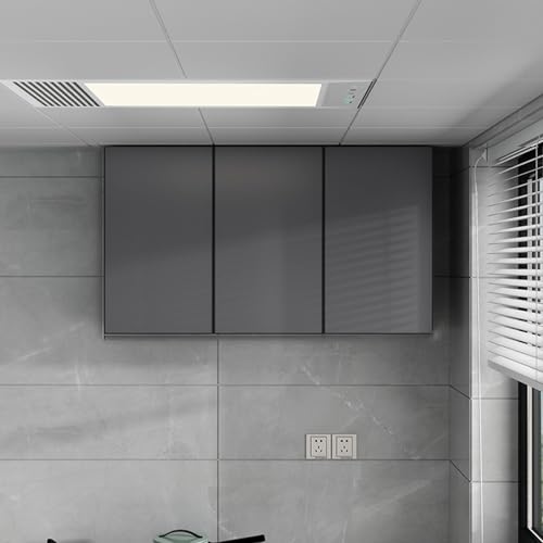 Wolnostojąca kuchenna szafka ścienna ze stopu aluminium, pływający stojak do przechowywania do łazienki, pralni i salonu, uniwersalna szafka ścienna (60 x 60 x 30 cm)