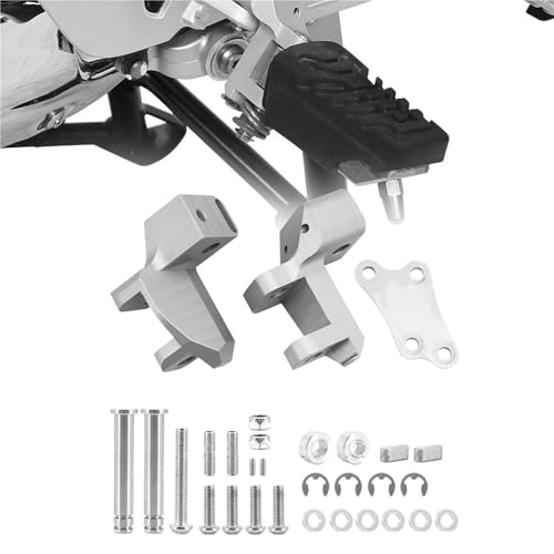 Abaissement repose-pieds moto R1200RT pour soulager les genoux