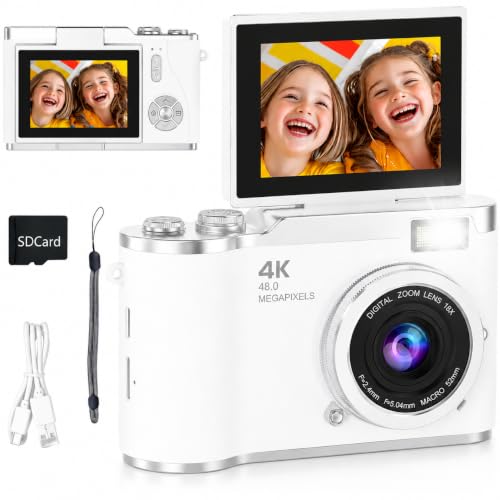 CADDLE & TOES Store CADDLE & TOES 48MP 4K Digital Camera for Kids & - Image 2
