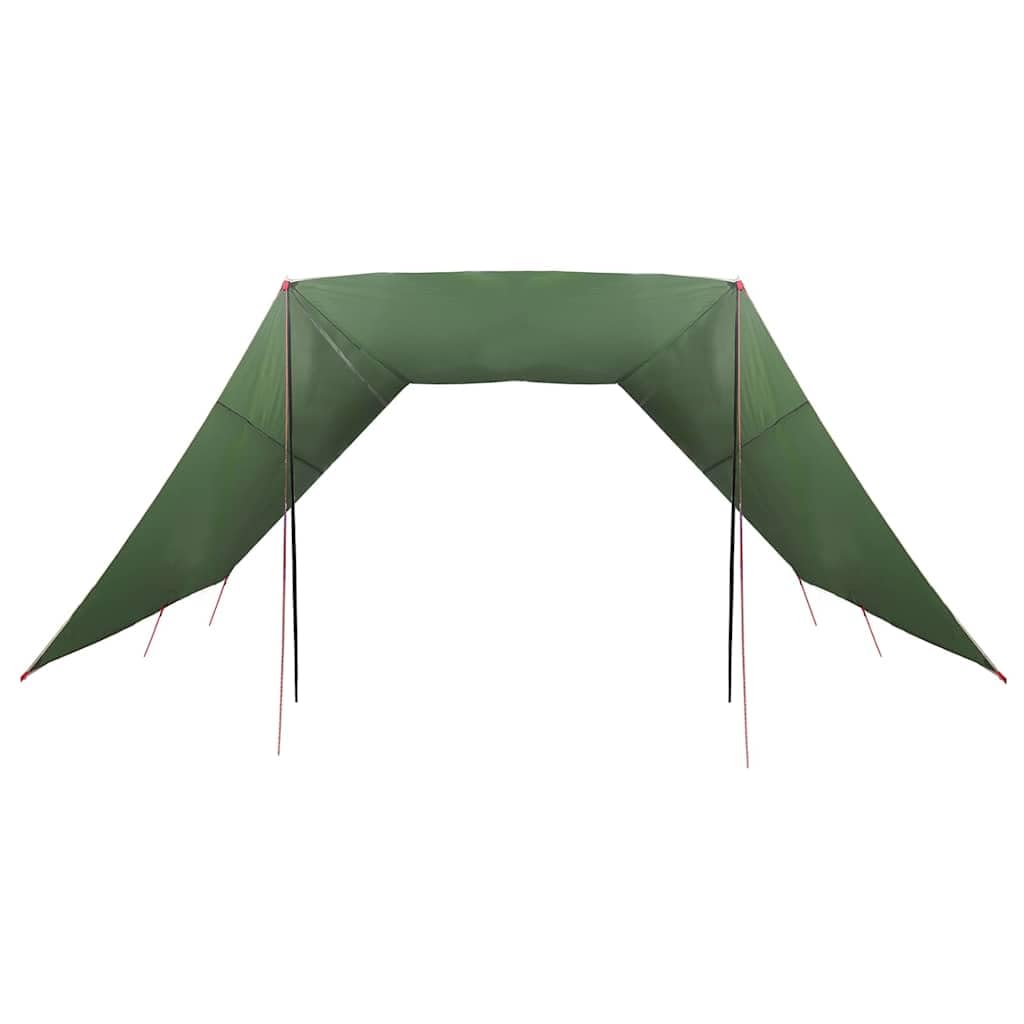Wasserfester Tarp aus Polyester x x mit UV-Schutz und wasserdichtem Material, vielseitig für Camping, Outdoor, Trekking und Garten, inklusive Tragetasche und Zubehör