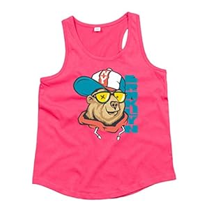 Débardeur de bain de soleil imprimé – Ours – Unisexe – Pour enfants – Garçons et filles