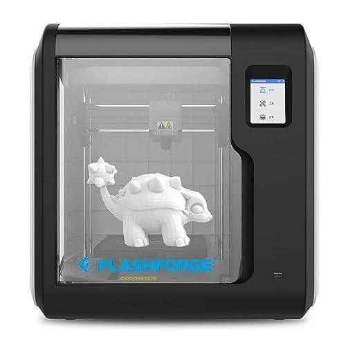 FLASHFORGE Stampante 3D Adventurer 3, livellamento gratuito con ugello a distacco rapido, camera chiusa e stampa...