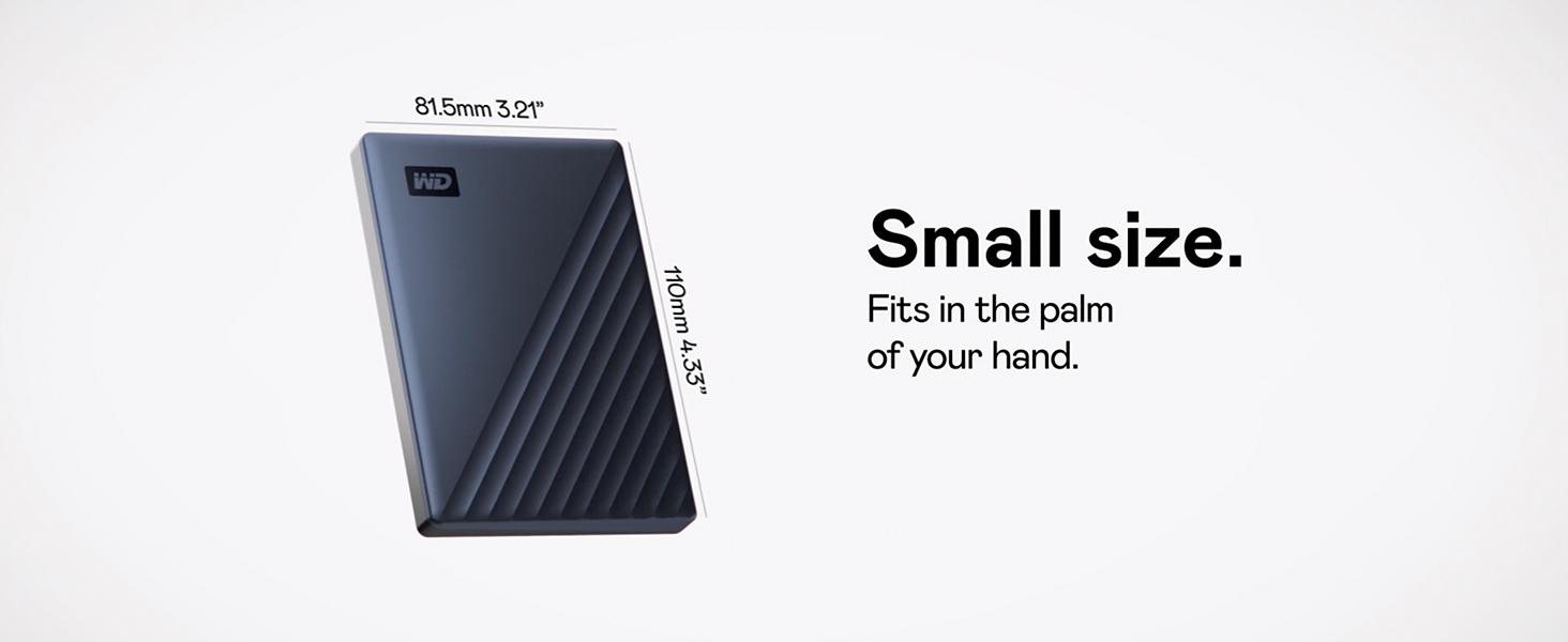 Amazon.com: WD 2TB My Passport for Mac, Navy, Portable External