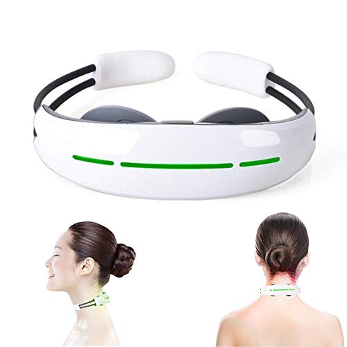 Preisvergleich Produktbild DIMOCHEN Hals Massagegerät Hals-Physiotherapie-Instrument, Intelligente Halsmassagegerät Hals automatische Massage Instrument Mini-Multifunktions-Massagegerät Schulter Massagegerät Massagegerät