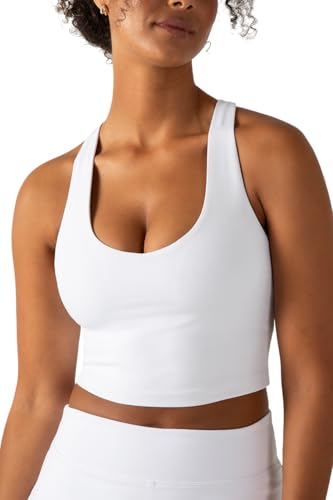 Image of YITTY Active Sports Bra Tank, Tank Top for Women with Built-in Bra, Racerback, Removable Cups, Low-Impact Yoga and Gym