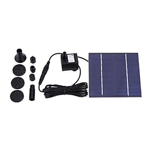 Zonne-energie waterpomp, buiten drijvende fontein waterpomp voor Patio Tuin, Vijver, Zwembad, Vistank, Etc, Handig te gebruiken