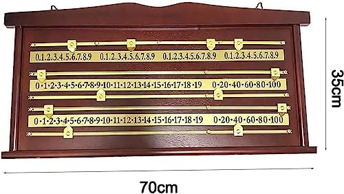 Marcador de Billar de Madera para 2-4 Jugadores miniatura 5