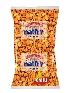 Mélange Apéritif Chilli Cocktail - Assortiment de Fruits Secs et Snacks Épicés - Pack de 7 x 1kg