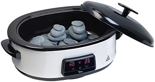 newgen medicals Kit de Massage à 23 Pierres Chaudes