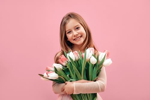 Fondo de papel continuo rosa 53 pulg x 36 ft miniatura 6