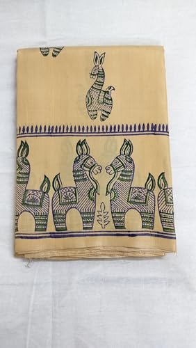 Generic bishnupuri silk saree in pure silk – image 2