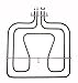 Resistenza forno superiore grill doppia - Electrolux Rex Aeg Zanussi - 800 Watt - 1650 Watt - 3970129015 - RE4404/OR - Prodotto originale