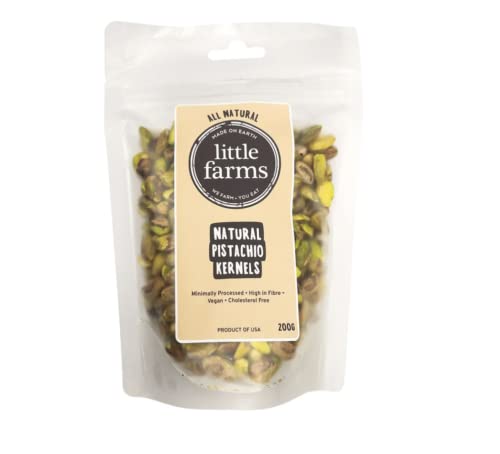 Little Farms Natural Pistachio Kernels 200g (1 pack)