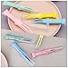 BESPORTBLE 10pcs Nose Tweezers Nose Picker for Infants Precision Plastic Clips Multi-color Pack Newborn Nasal Hygiene Kit