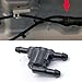 BERS [Replacement] Washer ​ Windscreen Tee T 3 Way Check Hose Black Car Accessories for Toyota for Plastic