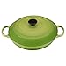 Le Creuset Signature Enameled Cast-Iron 3-3/4-Quart Round Braiser, Palm