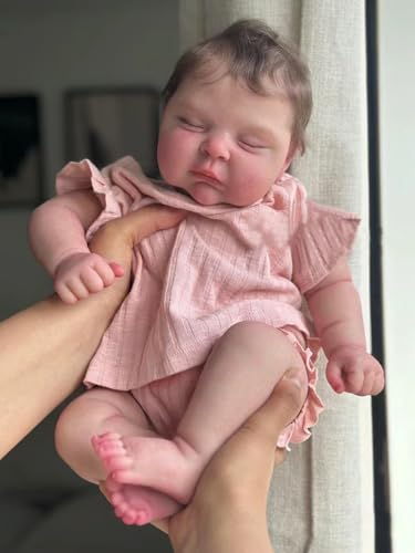 Muñeca Reborn Bebé Niña 20 Pulgadas Realista Suave miniatura 7