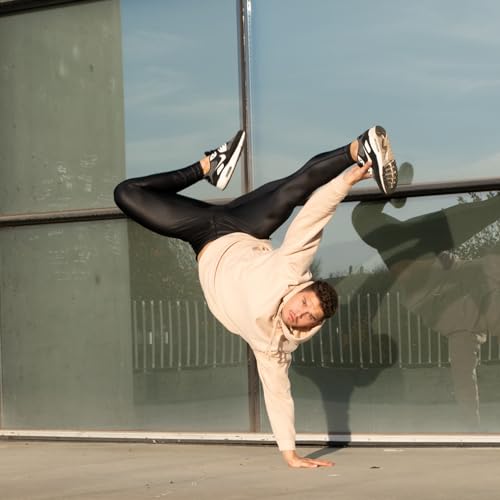 Kapow Meggings Supreme Range - Deluxe Sport Wear Compression Leggings for Men, Fashion Activewear for Yoga & Gym with Pockets3