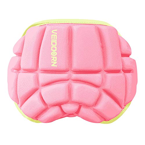 Cordea - Pantalones protectores para niños y mujeres, pantalones protectores acolchados para snowboard, resistencia, transpirables, pantalones deportivos para patinaje sobre hielo, snowboard, patinaje