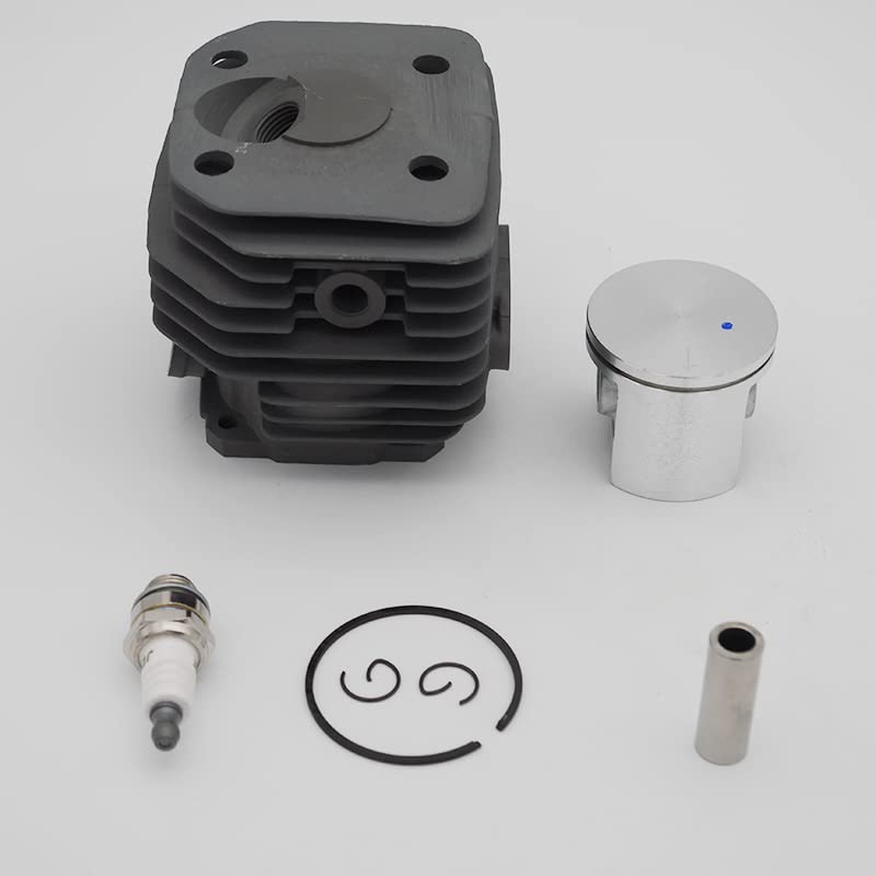 Pistón de Cilindro de 48mm para Kit de bujías para Husqvarna 262 262XP 261, repuestos de Motosierra de jardín a Gas