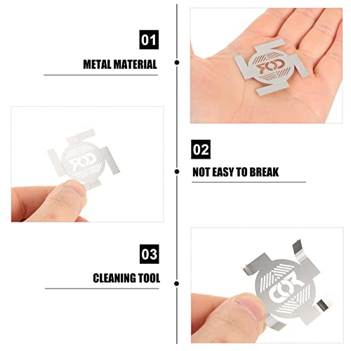 Zerodeko 2Pcs Brush Cleaning Tank Plate Metal Paint Brushes Cleaner Bottle Plate Nail Art Pen Brush Cleaning Tools #TOP2