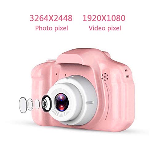 acuvar full 1080p kids selfie hd compact digital photo and video rechargeable camera with 32gb tf card 2 lcd screen and micro usb charging drop pro