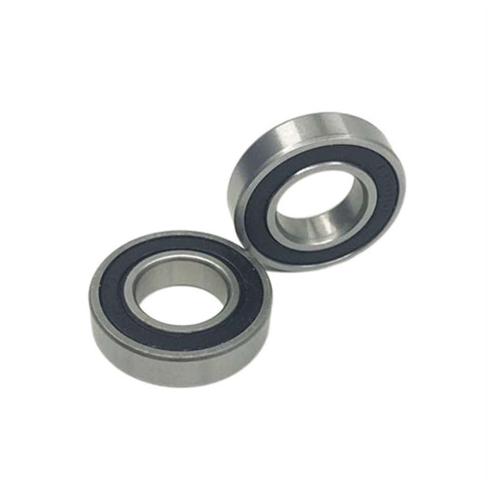 DUKUTS 2 Pcs 6803-2RS Si3N4 Bola Karet Disegel Baja Bola Keramik Hibrida Bantalan 6803 2RS 17 * 26 * 5 Mm untuk Sepeda Bagian