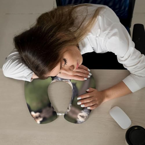 Almohada espuma viscoelástica 30 cm x 25 cm negra miniatura 7