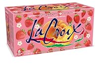 LaCroix Sparkling Water, Strawberry Peach, 12 Fl Oz (pack of 8)