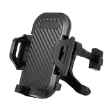 MOMOHCHGBT Soporte Móvil Moto Soporte para Teléfono Móvil De Coche con Ventosa Cristal Y Telescópico para Salpicadero Porta Teléfono Bicicleta(Black)