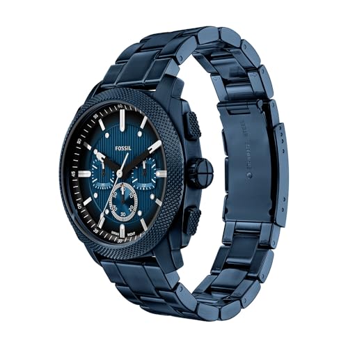 Image of Fossil Men's Watch, Machine Stainless Steel Chronograph Watch for Men