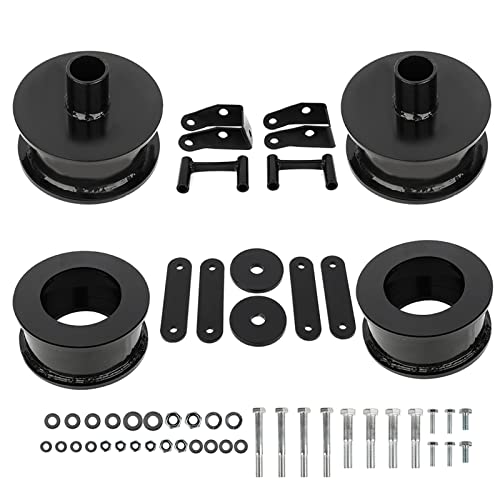 ECCPP 2.5 inch Front 2 inch Rear Leveling Lift kit for Jeep 2007-2018 Lift Strut Spacer Compatible for Jeep Wrangler 2L 2018 Front Lift Spacers Rear Lift Blocks