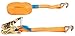 Produktbild Connex Zurrgurt - Zweiteilig - 5 m x 25 mm - 1500 kg maximale Belastbarkeit - Mit Spannratsche & Spitzhaken - Aus Polyester / Spanngurt / Ladungssicherung / Ratschengurt / B34415