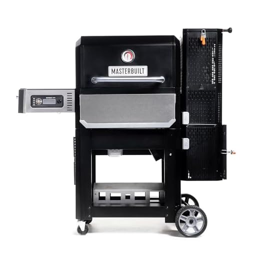 Masterbuilt® Gravity Series® 800 Digital Charcoal Grill, Griddle and Smoker with Digital Control, App Connectivity and 800 Cooking Square Inches in Black, Model MB20040221