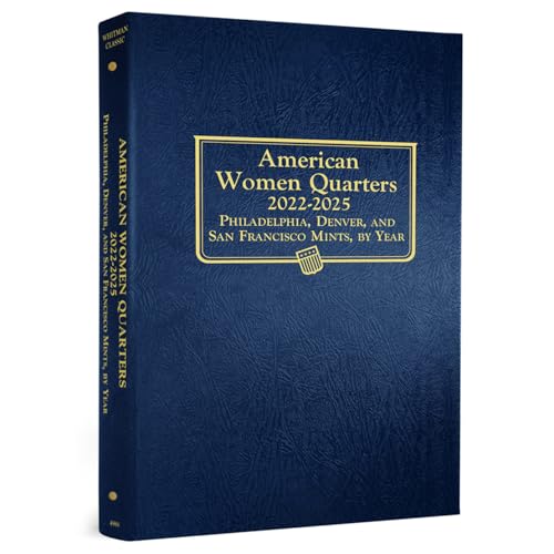 Whitman US American Women Quarter Coin Album 2022-2025 P, D & S Mints #4989