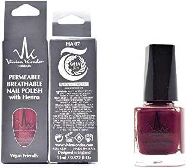 Vivien Kondor Halal Henna double coated nail Polish-Farah 11ml