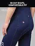 INBIKE Short de vélo pour hommes Bib rembourré, Vélo de route Bibs de vélo Long Riding Pad Biking Shorts de vélos Bib Shorts