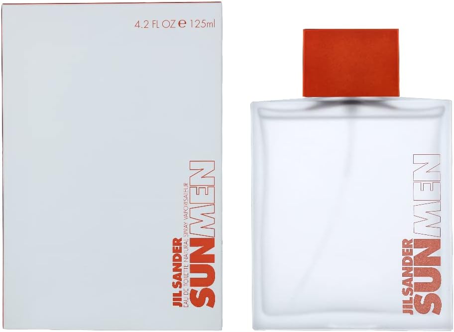 Jil Sander Sun By Jil Sander For Men. Eau De Toilette Spray 4.2 Ounces
