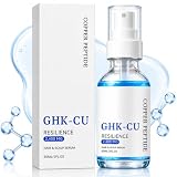 GHK-Cu Serum Spray, GHKCU Peptide für Kopfhaut & Haarpflege, Kupferpeptid Haarserum, Kopfhautserum, Haarpflege Spray - Wasserbasierte Pflege für Feuchtigkeit, Glanz & Geschmeidigkeit, 60 ml