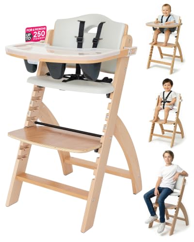 Abiie Beyond Junior Convertible Wooden High Chair  Review