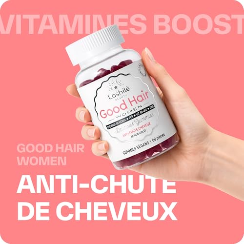 Lashilé Beauty Good Hair Women Gummies Anti Chute Cheveux Femme Biotine Fer – vue 2